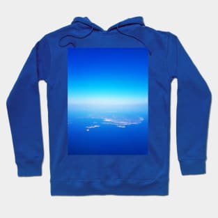 Aerial view of islands Hoodie